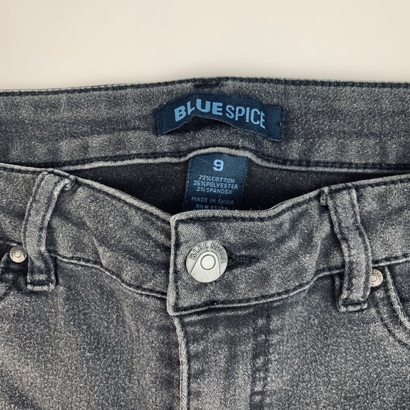 💰SALE Women’s Blue Spice Black Jeans Size 9 - Picture 3 of 6